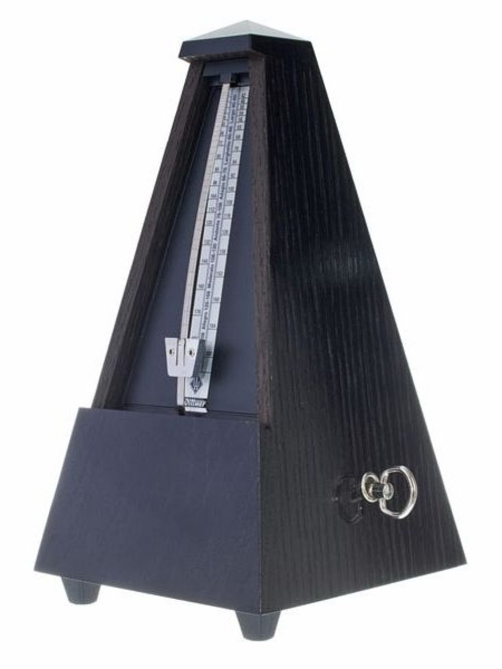 WITTNER 809 Maelzel System Metronome, Wooden Casing, Matte Oak Black